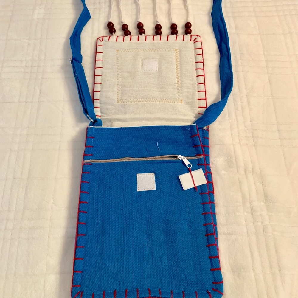 NEW ITEM: Blue Elephant Shoulder Bag. - Picture 5 of 8